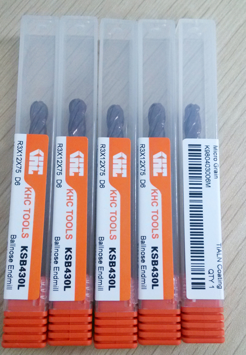 4刃加長球頭鎢鋼銑刀